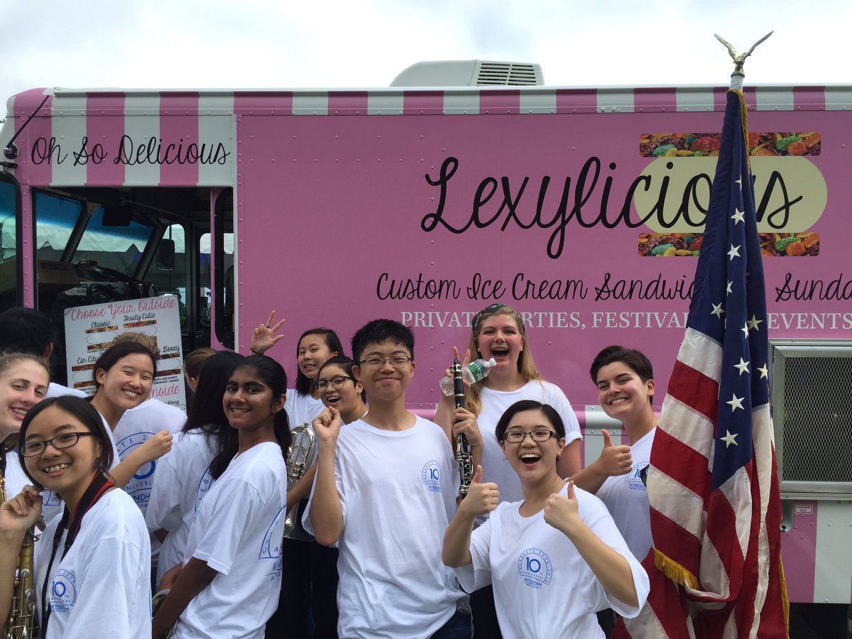 PHSbands's tweet photo. Thank you @LexyliciousNJ &amp; @WyndhamRewards for the delicious treats! https://t.co/9BR2Wb4nvh