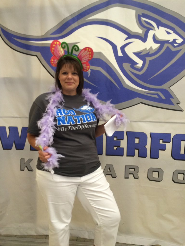 kwagnerWISD's tweet photo. Striking a pose for WISD #whywisd #RooCampGo https://t.co/DYyVHmqCRz