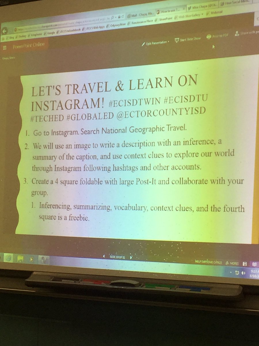 kardomrom1125's tweet photo. Great technology ideas for every classroom! @ECISD_PD @EctorCountyISD #ecisdtu #ecisdpd #ecisdtwin https://t.co/taW168SFWs