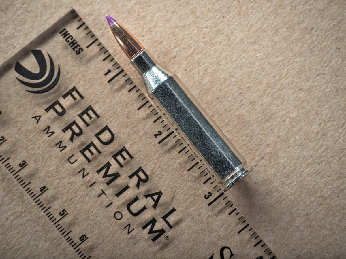 FederalPremium's tweet photo. Guess the caliber. We will give you the answer tomorrow. #federalpremium #ammunition https://t.co/hyzzK4R7ED