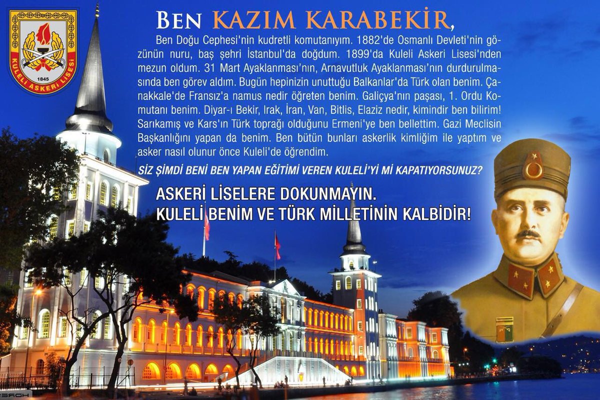 #AskeriLiselerKapatılmasın