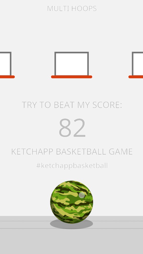 lndi_'s tweet photo. I scored 82 points in #ketchappbasketball ! Can you beat my score? https://t.co/PNZIUUuSUF https://t.co/heOWcSwK9O