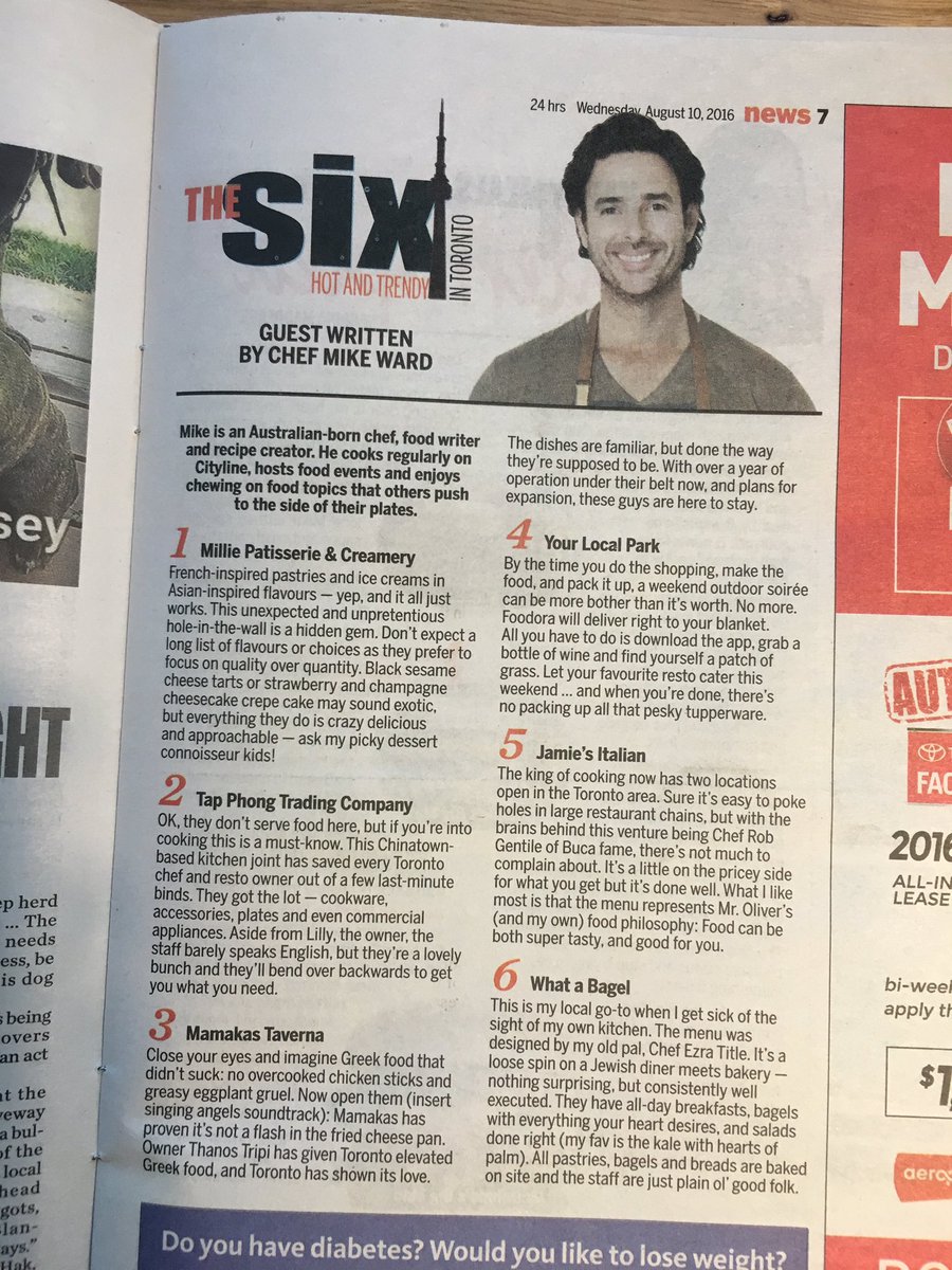 MikeWardTO's tweet photo. Super honoured to guest write today's #The6ix. Love to hear ur thoughts TO peeps. https://t.co/NJmxOI51LV https://t.co/VYcalQAL0K