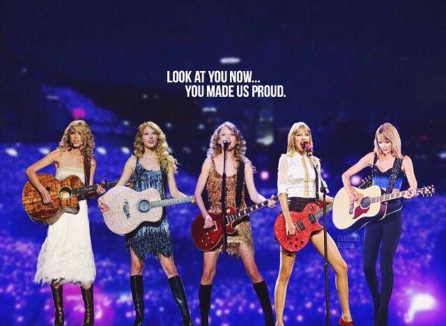BrendaSwiftie13's tweet photo. Look at you now... you made us proud❤️ @taylorswift13  
Swiftie forever and always ❤️ https://t.co/5I0IPKZUYR