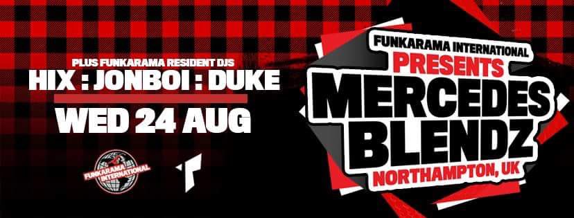 DJMercedesBlend's tweet photo. The internationals continue this summer! Next stop #Belfast 💥
Table enquiries contact @Funkarama / @ThompsonsGarage https://t.co/TsF7j3bGKj