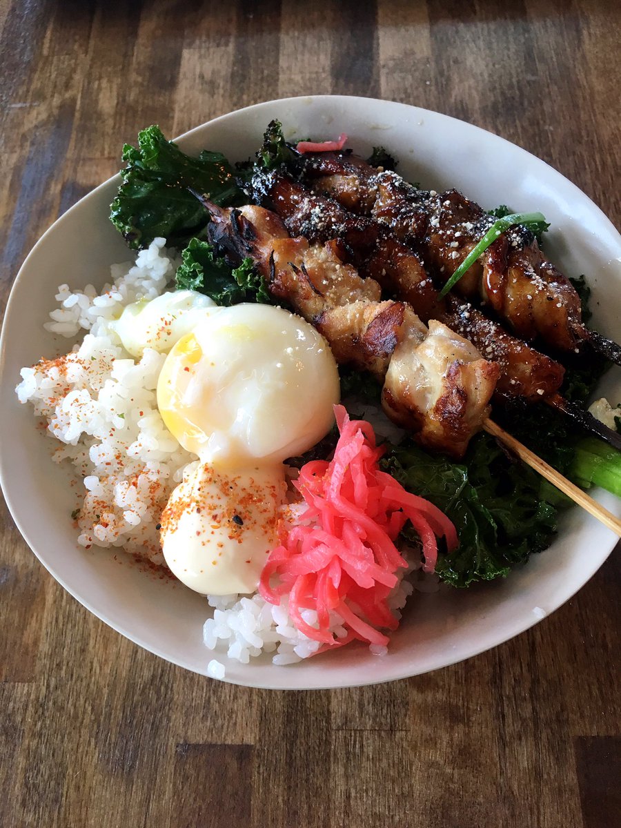 atx_bites's tweet image. The Yakitori bowl y&apos;all. #gettherefast #chicken #egg #lunch #eastatx @satencoffee #yakitori