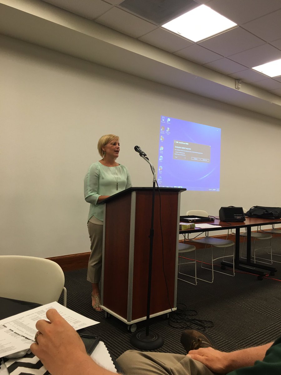 Monica Nagele,Montgomery County Extension Director, made a great presentation for Rotary today!