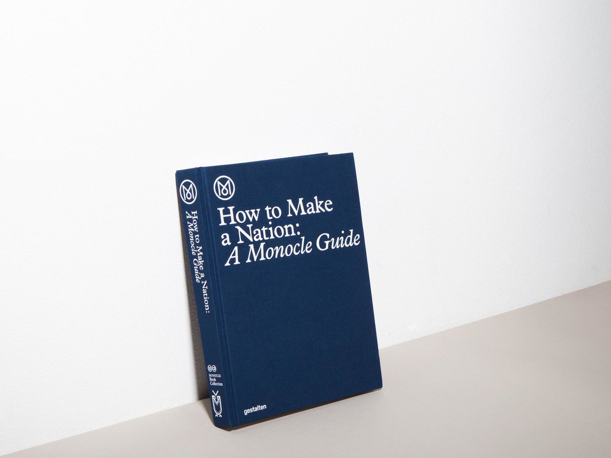 Essential reading: <a href="/MonocleMag/">Monocle Magazine</a>’s thought-provoking publication – ‘How to Make a Nation' @GestaltenNews #book #news