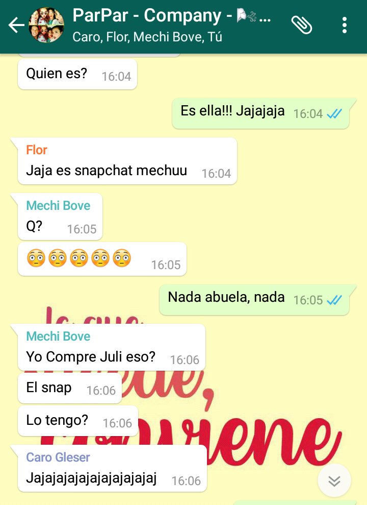 Las amo por esto! <a href="/CaroGleser/">Caro Gleser</a> <a href="/FlorLerer/">Flor Lerer ♥</a> <a href="/MechiBove/">Mechi Bove</a> ❤ Hemos vuelto y recargadas! 👌👌👌