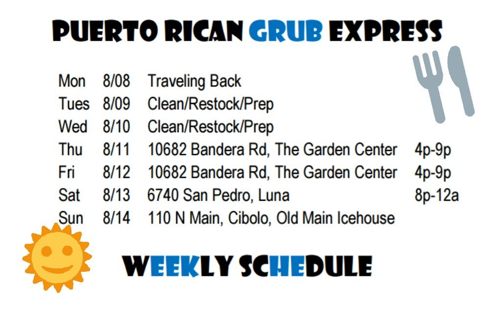 Puerto Rican Grub tweet media