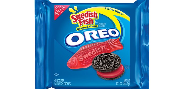 people's tweet photo. Oreo debuts Swedish Fish-flavored cookies because why not https://t.co/FcL4uenycX via @peoplefood https://t.co/7d7EUuwZbM