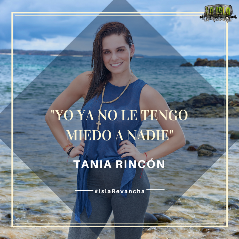 IslaReality's tweet photo. ¡@taniarin es una guerrera muy valiente! ¿Seguirá sin temerle a nada en la #IslaRevancha? 🌴 https://t.co/Emj2o5mS9R