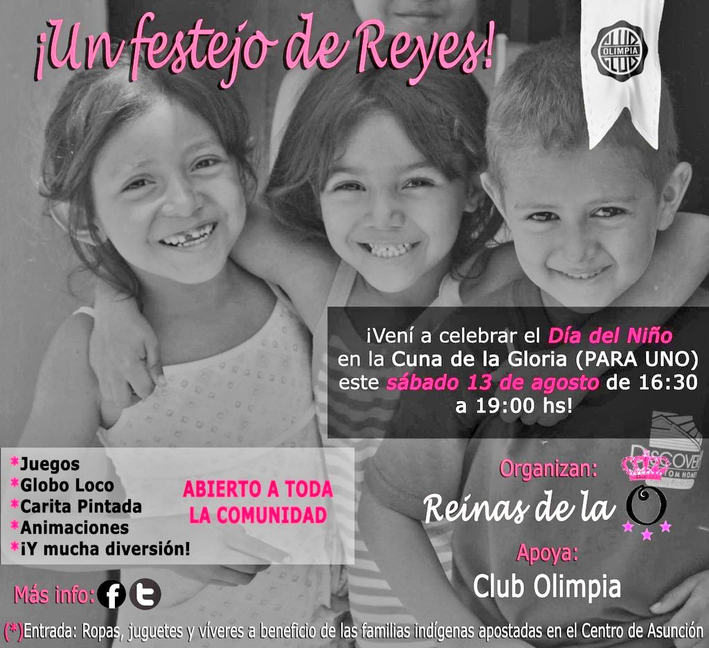 ReinasDeLaO's tweet photo. Vení a divertirte y ayudar!!! ⚪⚫⚪❤ https://t.co/MYl2OJd2bP