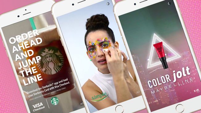 Adweek's tweet photo. Snapchat is allowing more brands to run ads between friends' stories: https://t.co/Jt2hdWbNLy https://t.co/fOev3P9Bxh