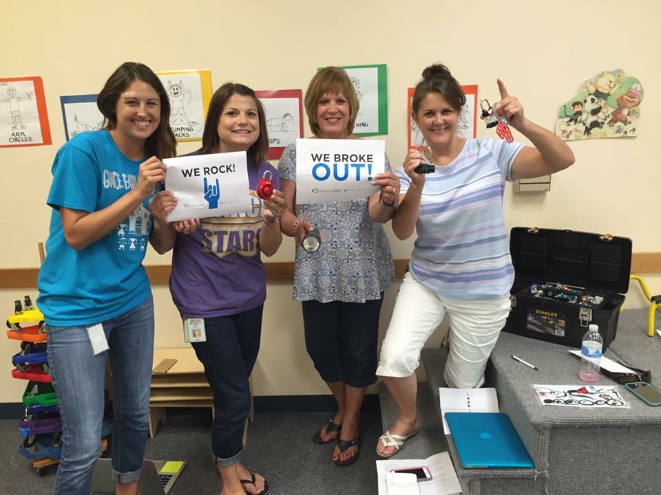 Grace teachers breaking out!!
