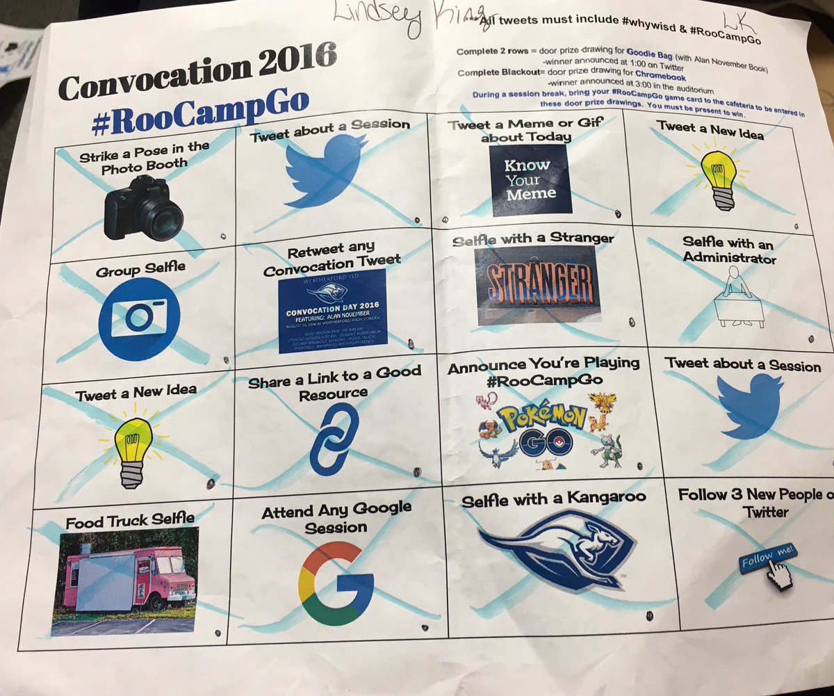 lnking1989's tweet photo. Diagonal @MsTiffanyMercer  #whywisd #RooCampGo https://t.co/poPgsqRzGB