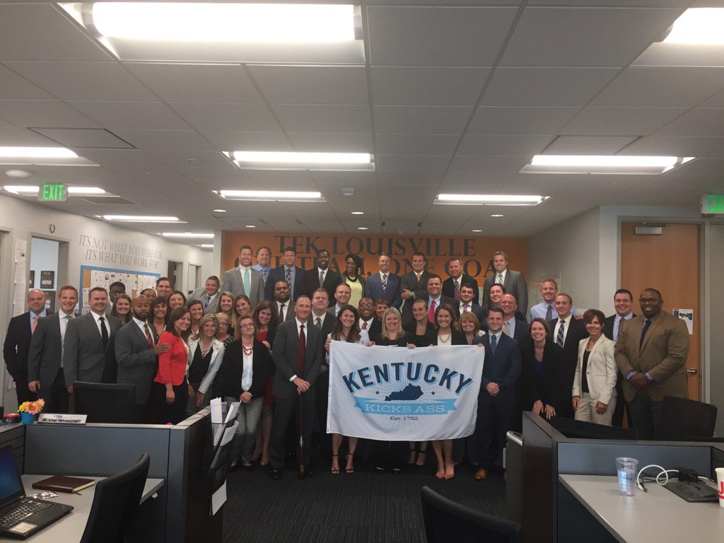 JayAlvather's tweet photo. Thanks Luuu-ville team! Always great seeing some old and new faces! #growth #opportunity @RickardsTravis @TEKcollins https://t.co/YEOIRZhlRd
