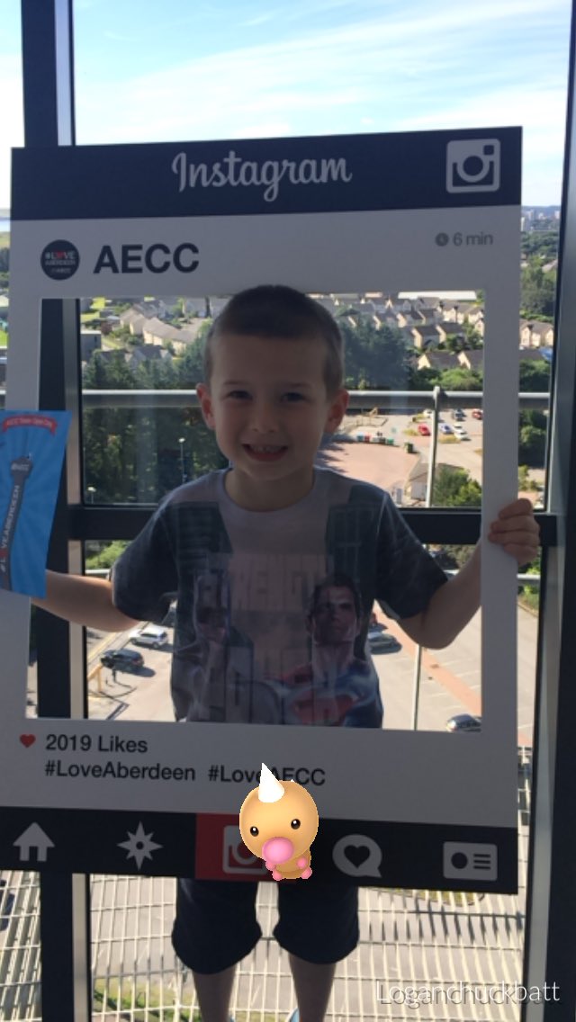 emsbatt's tweet photo. Logan caught 2 Pokemon in the #AECCTower. He's hoping he's won tickets to the wrestling. https://t.co/4Eo8LTJpCf