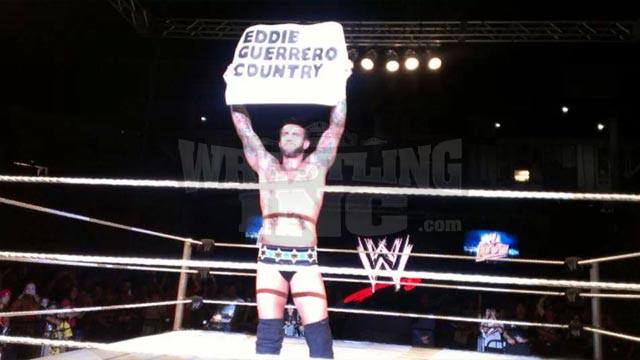GilbertJBurrow's tweet photo. @CMPunk #Eddieguerrerocountry #Latinoheat #BestInTheWorld @wwe https://t.co/MI0T6qGess