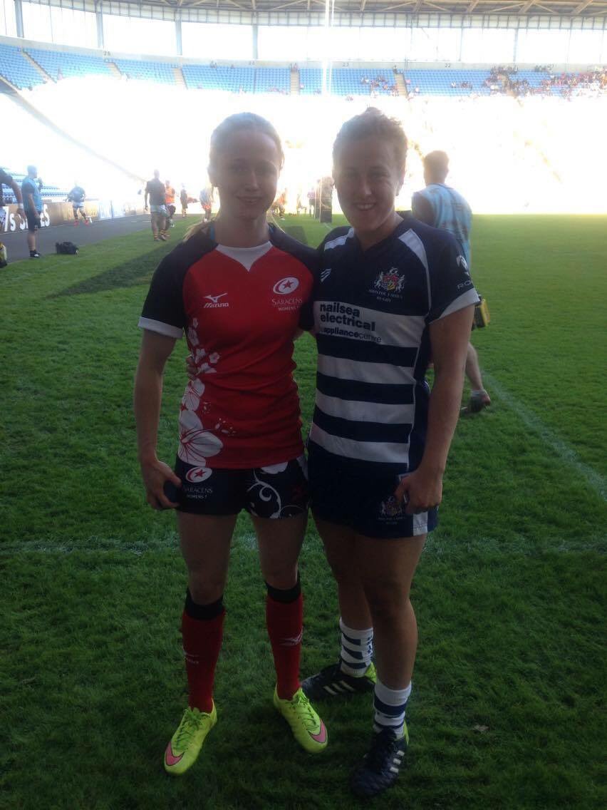FuzzyDuckes's tweet photo. Couldn't ask much more to end the 7's season! 2 of our Fuzzy Duckes representing premiership 7s LIVE ON BT SPORT 💚🐥 https://t.co/d2XKEBM1Sa