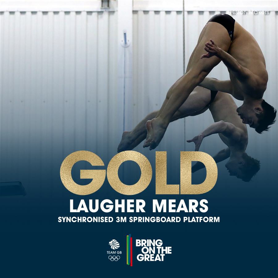 #HistoryMakers! <a href="/ChrisMears93/">MEARSY</a> &amp; <a href="/JackLaugher/">Jack Laugher</a> claim #GBR's FIRST EVER Olympic #Diving #GOLD #BringOnTheGreat