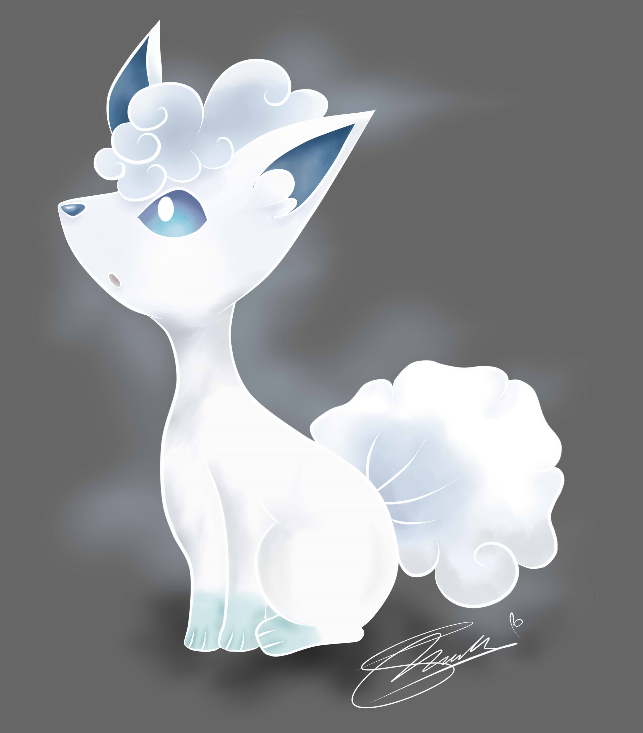 Vulpix Alola,Jpg, Png  Pokemon, Pokemon art, Fox species