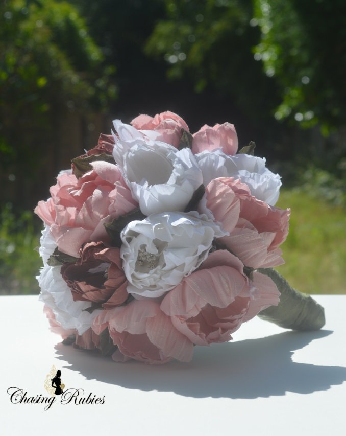 ChasingRubies1's tweet photo. We create handmade and unique bouquets, this is made using traditional hot tools from pure silk #weddinghour #bride https://t.co/N91ZEZpz6A