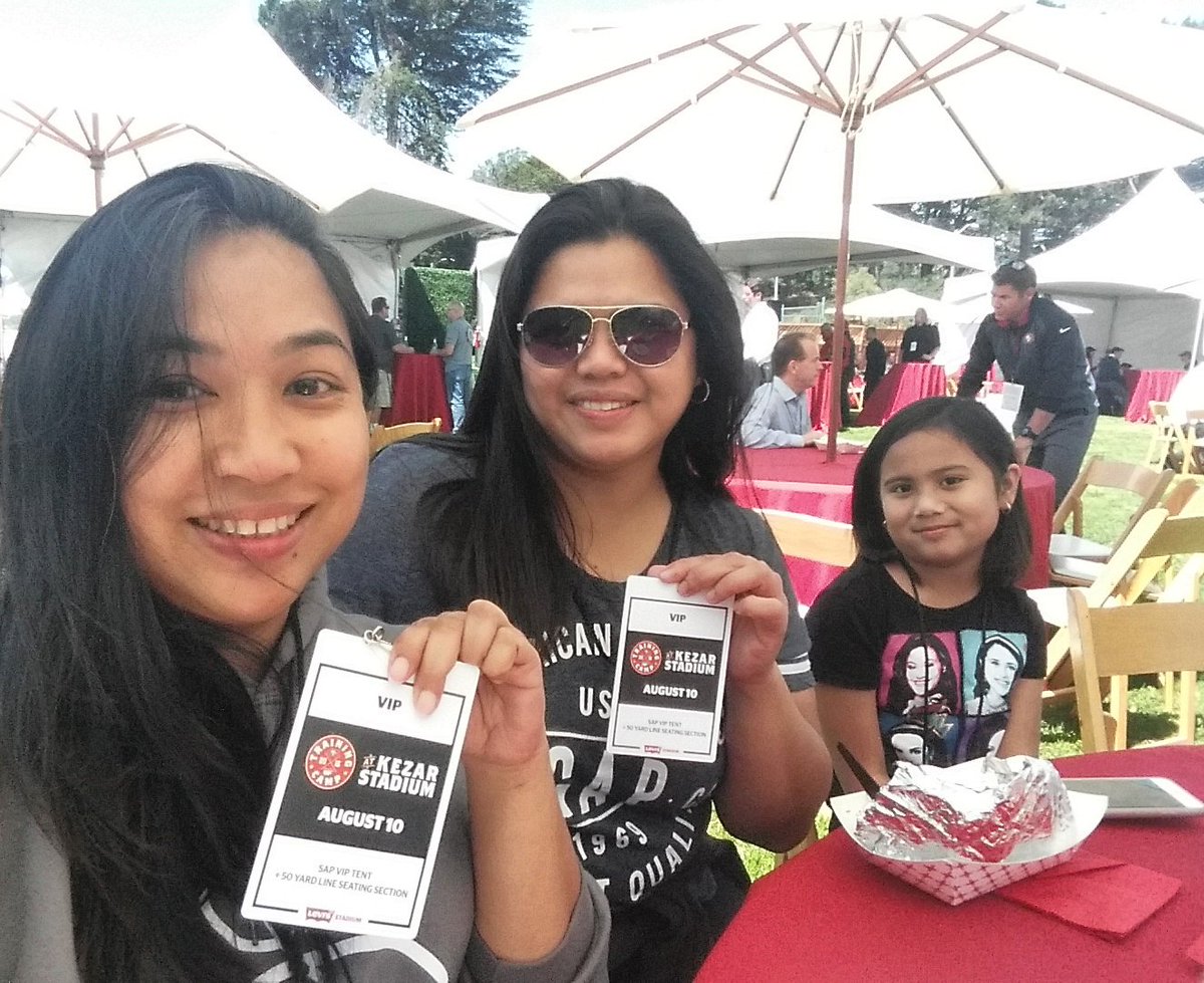 Andes Infante🌎✈ (@andesinfanteual) on Twitter photo United Airlines SFO Team at the 49ers Training Camp. Thank you United! <a href="/united/">United Airlines</a> <a href="/weareunited/">We Are United</a> <a href="/LarryletE/">Larrylet Espiritu-Sanchez</a> <a href="/Auggiie69/">Lori Augustine</a> United Airlines SFO Team at the 49ers Training Camp. Thank you United! <a href="/united/">United Airlines</a> <a href="/weareunited/">We Are United</a> <a href="/LarryletE/">Larrylet Espiritu-Sanchez</a> <a href="/Auggiie69/">Lori Augustine</a>