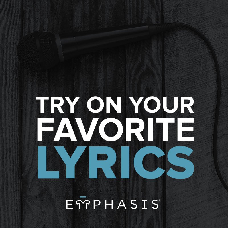 emphasisbrand's tweet image. Proud of who you listen to? Share it with the rest of the world by making a shirt with your favorite lyrics