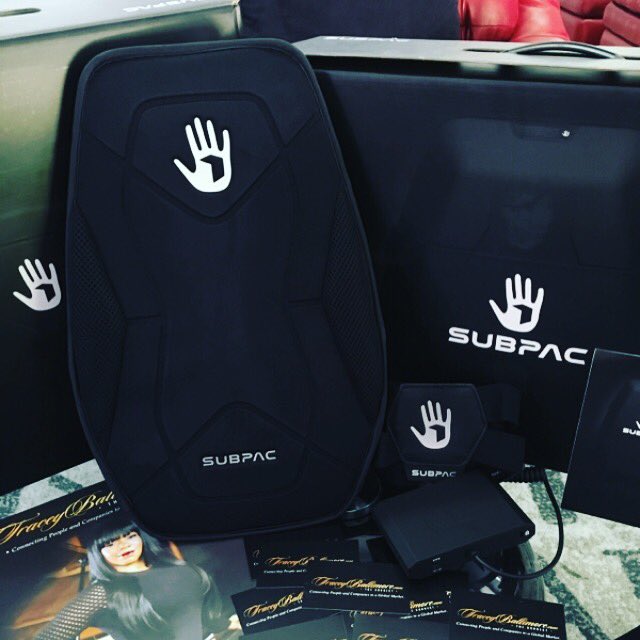 TRACEYBALTIMORE's tweet photo. I just got my @SubPac #SubpacM2 and #SubpacS2 👌🏽 #Music will never sound the same again 🎶 #ThankYou #Subpac 💯😎✌🏽️ https://t.co/TjLGLH6nOd