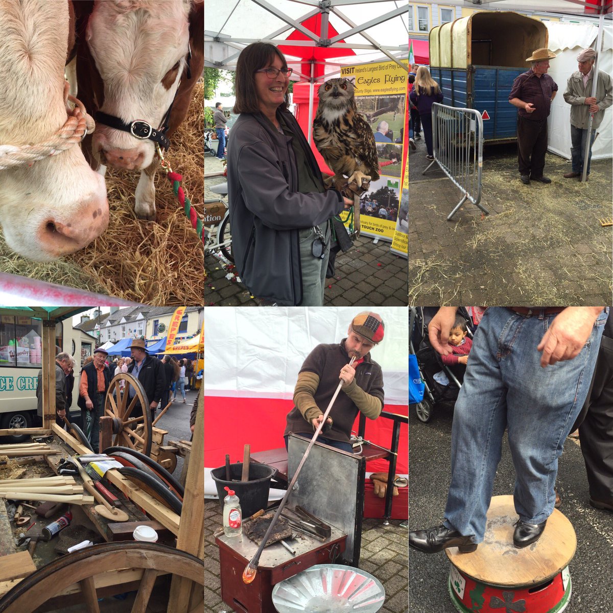 SligoCottage's tweet photo. Something for everyone at Tubbercurry Fair Day in Co. Sligo! #Tubbercurry #Sligo #OldFairDay #FairTrade https://t.co/blkyhzw2wX