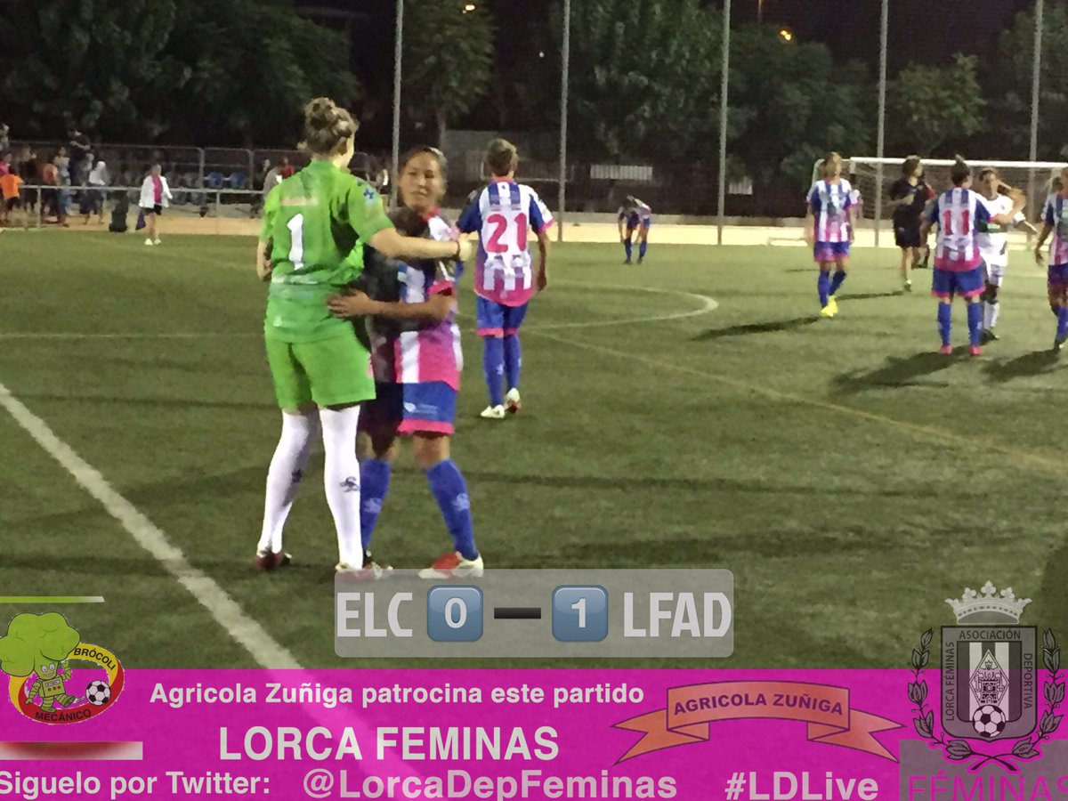 LorcaFeminas's tweet photo. Finaliza el partido en #Elche @ElcheCFfemenino 0️⃣➖1️⃣ @LorcaDepFeminas
Buenas sensaciones. Gran partido https://t.co/IgqhcmXNpl