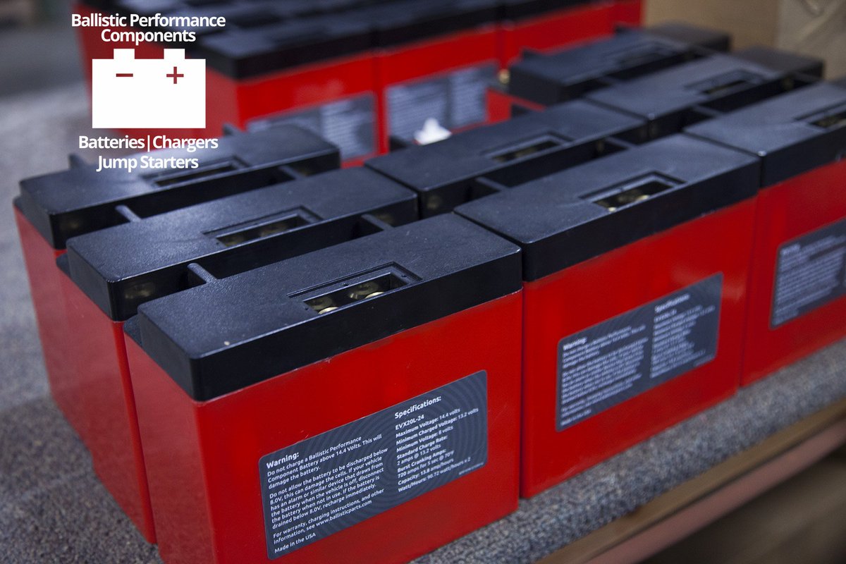 BallisticParts's tweet photo. EVO3s in production...Did you order yours? #lightweightbattery #atvbattery #motorcyclebattery #jetskibattery #racing https://t.co/fP2vRppEuL