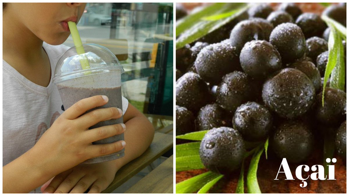 Mon_Dessert's tweet photo. Nouveauté chez nous,
L'açaï venu du Brésil,
Smoothie exotique et savoureux!
Ouvert jusqu'à 18h00
#LassiettedeDessert https://t.co/PD44DIcTVw