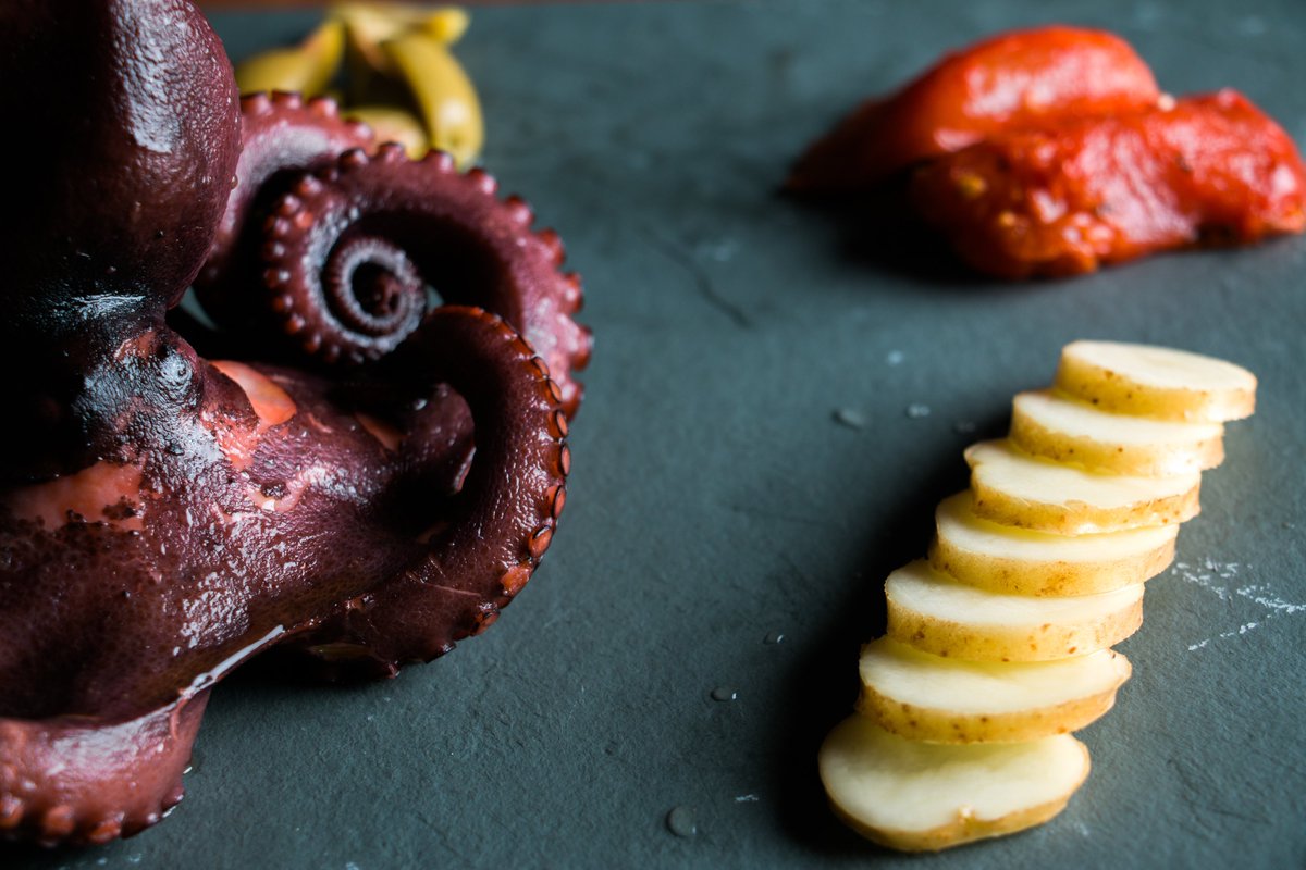 It's Back!! Roasted Octopus Appetizer - $15! 412.281.6593 #Pittsburgh #pghfoodbloggers #happyhour