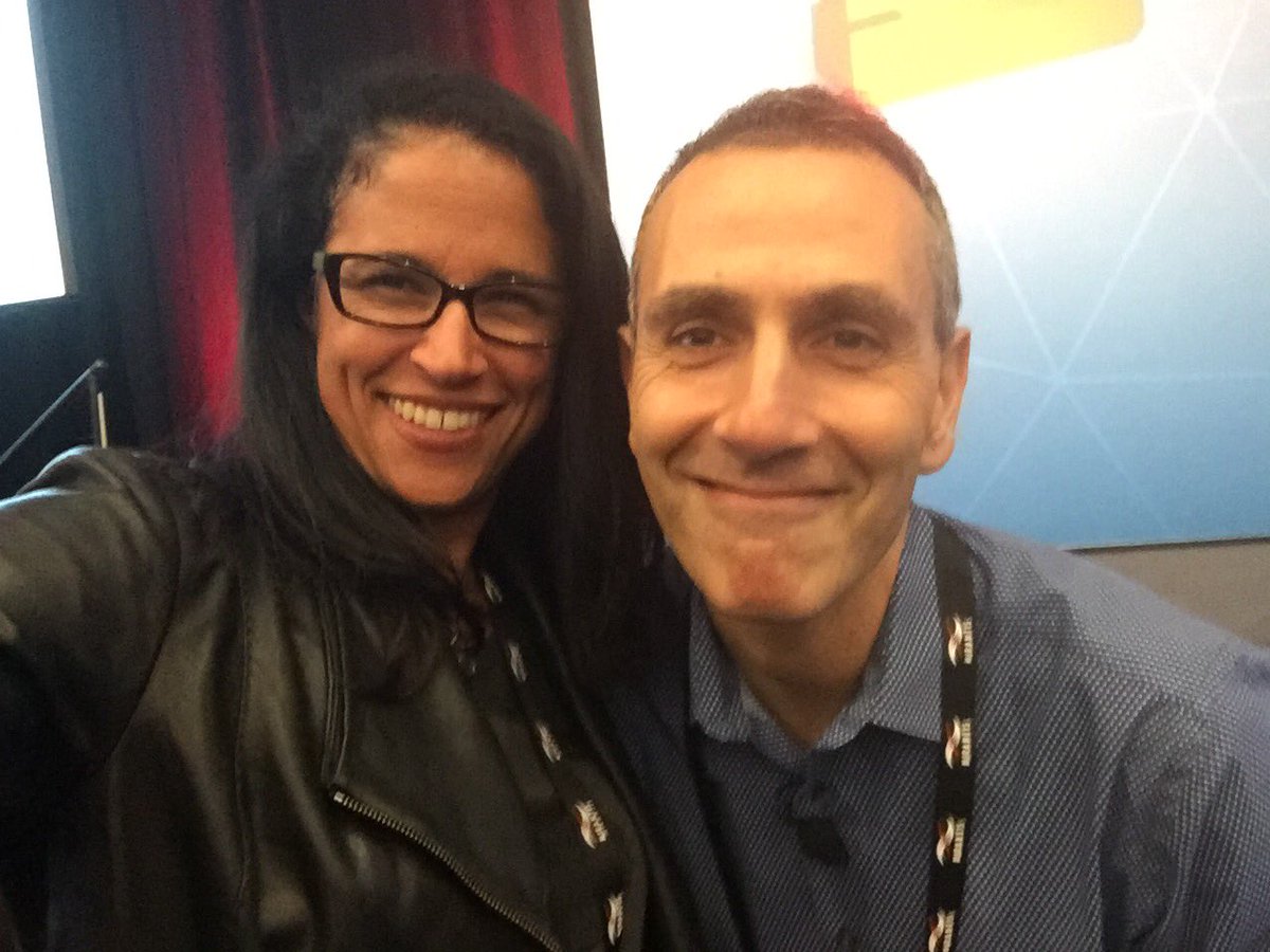 SWDevAngel's tweet image. Pep talk over. Showtime! Come hear @bruno_zerbib at #openstacksv #HPEdev