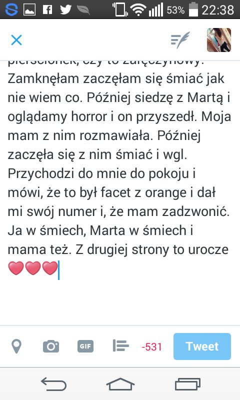 mimi100141's tweet photo. #okresowehistorie #25MoichPrzypalow
Chyba podczas okresu jestem ładniejsza😂
Idk teraz czy zadzwonić czy nie?Help me! https://t.co/iZqtrAiC5x