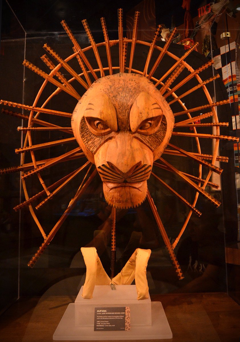 CtrPuppetryArts's tweet photo. #WorldLionDay In our museum, you'll find Mufasa and Scar from The Lion King on Broadway. #PuppetryATL https://t.co/iKfQoSyLna