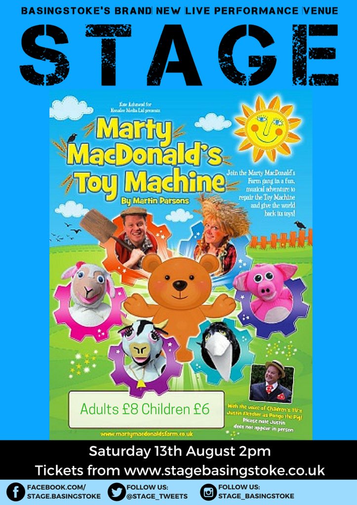 This Saturday, don't miss out <a href="/Stage_Tweets/">Stage</a> @OnBasingstoke #HampshireHour <a href="/BasingstokeBiz/">BusinessinBstoke</a> <a href="/BasingstokeUK/">石九公</a>