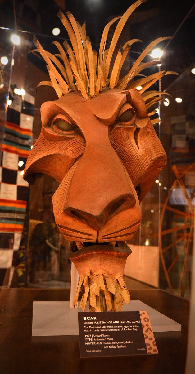 CtrPuppetryArts's tweet photo. #WorldLionDay In our museum, you'll find Mufasa and Scar from The Lion King on Broadway. #PuppetryATL https://t.co/iKfQoSyLna