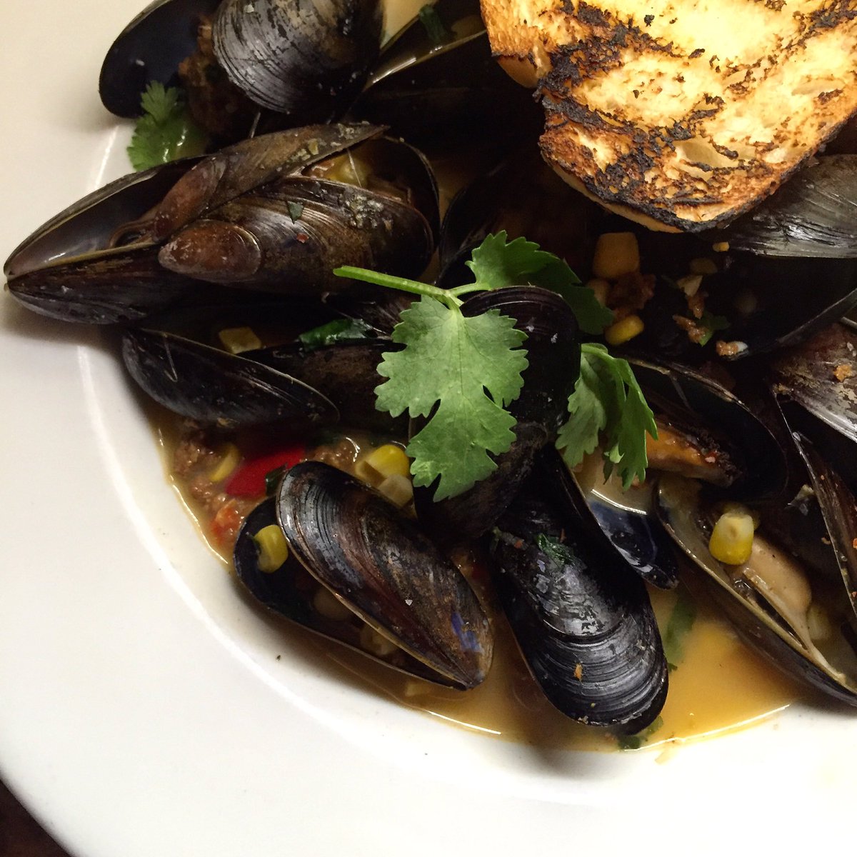 #Mussels are back on the menu at the firehouse tonight #SuttonsBay #yum