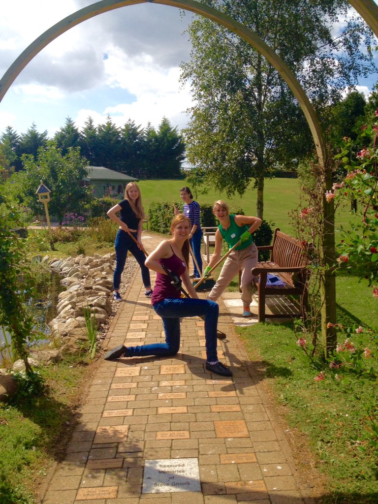 Mleanmachine's tweet photo. Our last @charityworksUK cohort day at @KeechHospice ... So nice to share this amazing place with you all! #notdingy https://t.co/cOUHwd0aCz