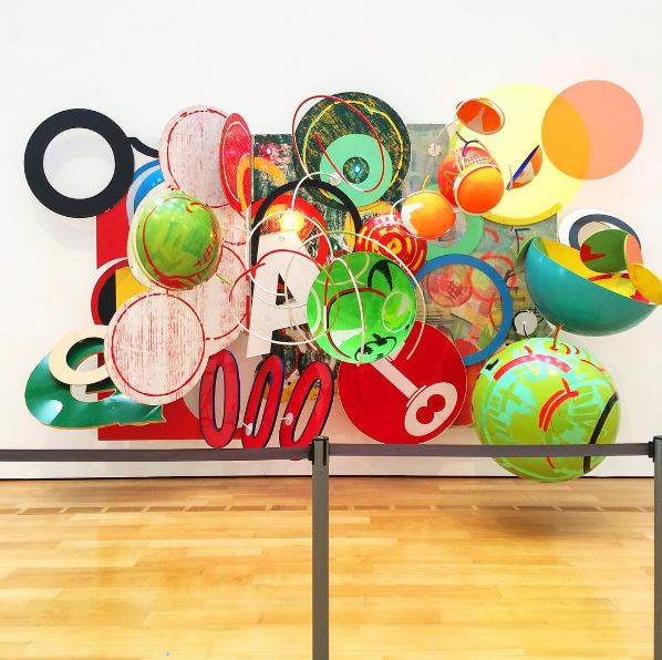 HighMuseumofArt's tweet photo. Little bit of a Skyway refresh in the works 👀 
Judy Pfaff, "Apples and Oranges" (1986) https://t.co/2Bl6sBsEK1