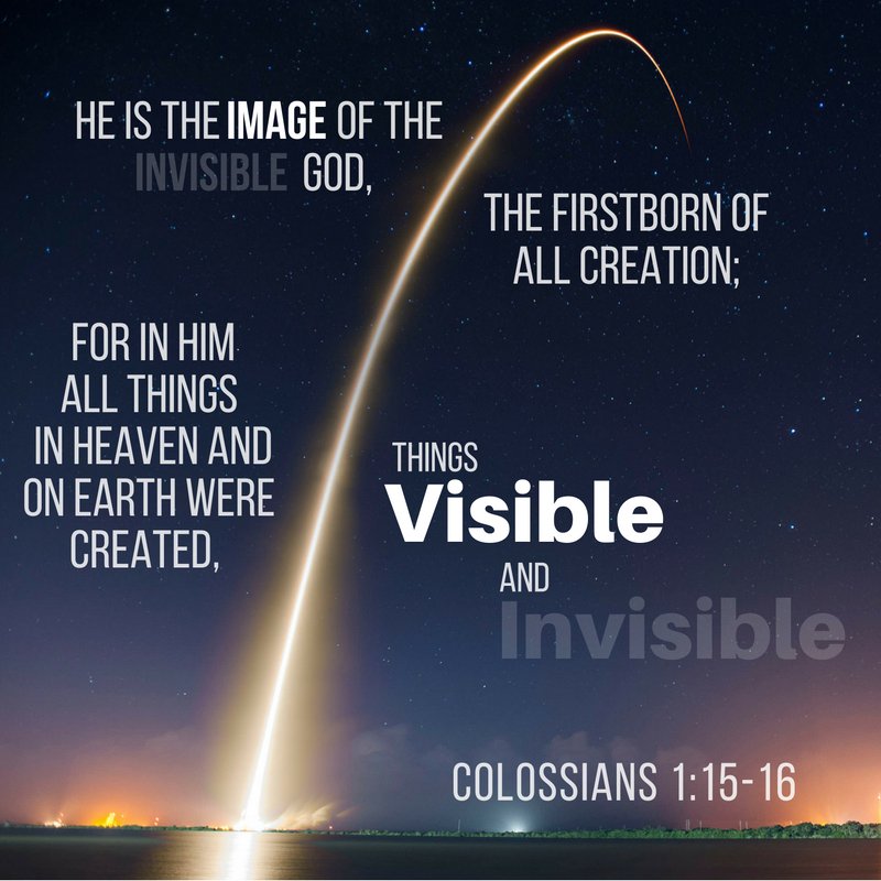 As we go deeper into Colossians 1 this week, Paul practically bursts into song as he describes Jesus' significance.