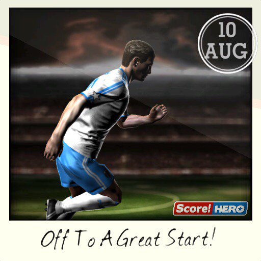 BootifulR's tweet image. Off To A Great Start! #scorehero itunes.apple.com/gb/app/Score!-…