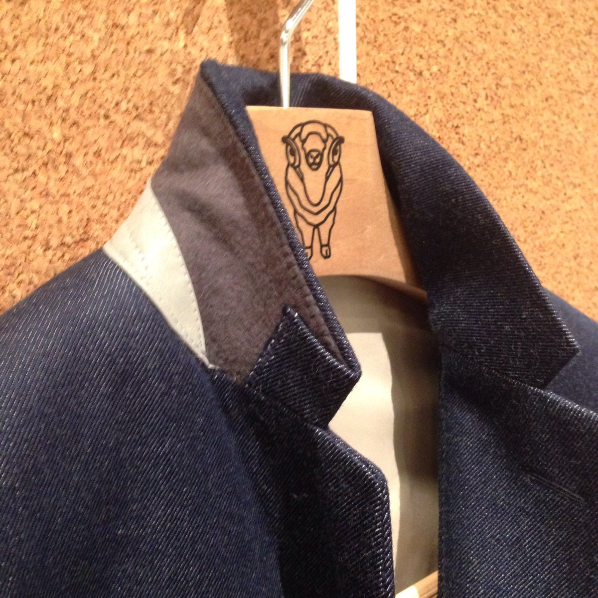 Dock1Stockholm's tweet photo. #cphfw #3x8 #wooldenim #madetomeasure #woolmark #TheMakers #Copenhagen https://t.co/5l2PIyNvyU