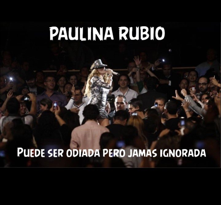 OscarRodroguez's tweet photo. JAMAS pasas desapercibida mi reina para bien o para mal @paurubio 😘 #LadranYMienten #Pau2016 #AutenticaDivaDelPop😍✌👑 https://t.co/NQdZeSDOjS