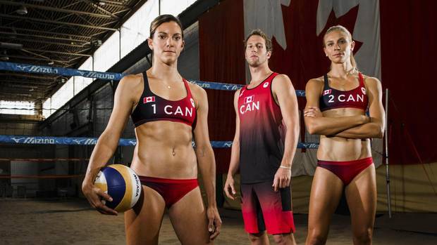 globeandmail's tweet photo. Overdressed or underdressed? All eyes on beach volleyball players' clothes https://t.co/udWxLuCfxy @Globe_Sports https://t.co/gbk0JBLYgV
