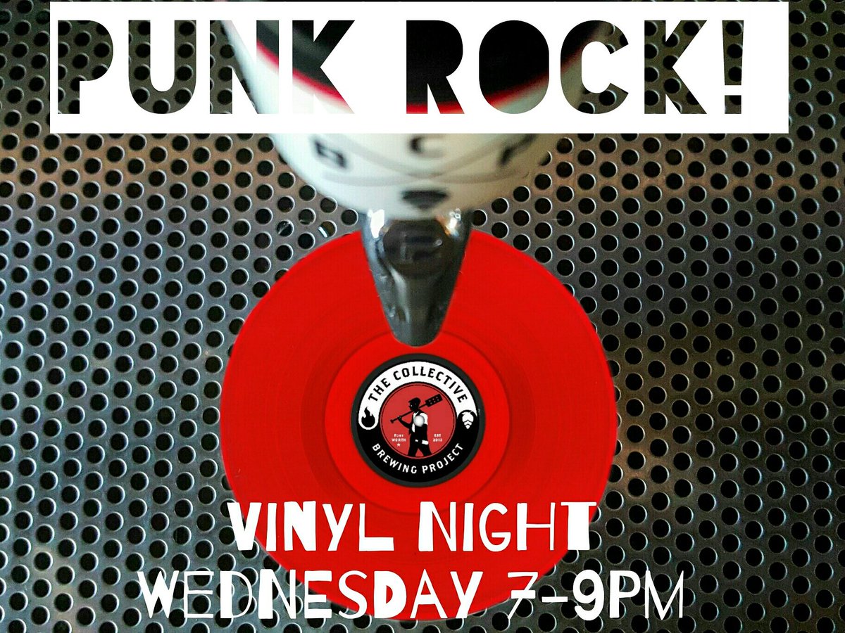 CBPTaproom's tweet photo. #VinylNight tonight with @DreamyLifeRecs. PUNK ROCK 👊 7-9ish, taproom open from 4-10PM. https://t.co/iLtzmoVUH8