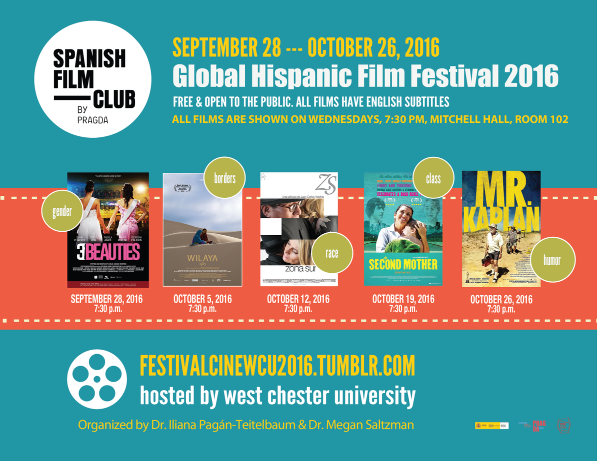 ilianapagan's tweet photo. @ESUModLang We also invite you to WCU's Global Hispanic Film Festival 2016! #CineWCU https://t.co/RnPzsexPpi https://t.co/0NpILL37Rn